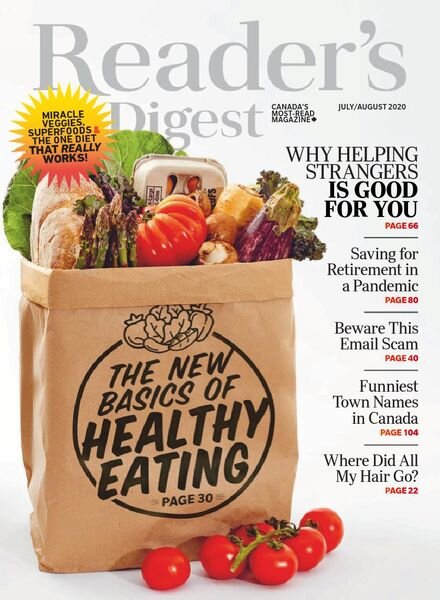 Reader’s Digest Canada – July 2020 Cover
