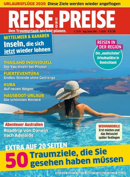 REISE & PREISE – 07 Juli 2020 Cover