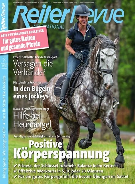 Reiterrevue International – Juli 2020 Cover