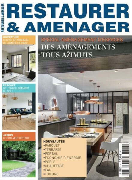 Restaurer & Amenager – Juillet-Aout 2020 Cover