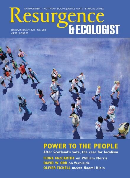 Resurgence & Ecologist – January-February 2015 Cover