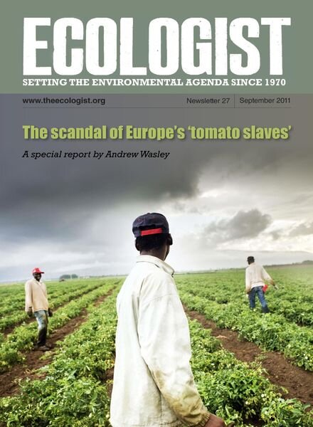 Resurgence & Ecologist – Ecologist Newsletter 27 – Sepember 2011 Cover
