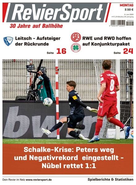 RevierSport – 08 Juni 2020 Cover