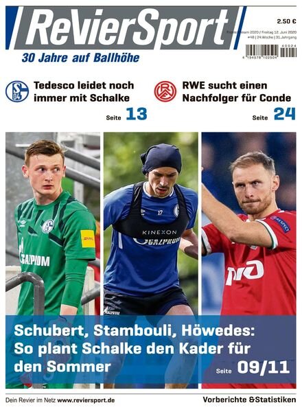 RevierSport – 11 Juni 2020 Cover