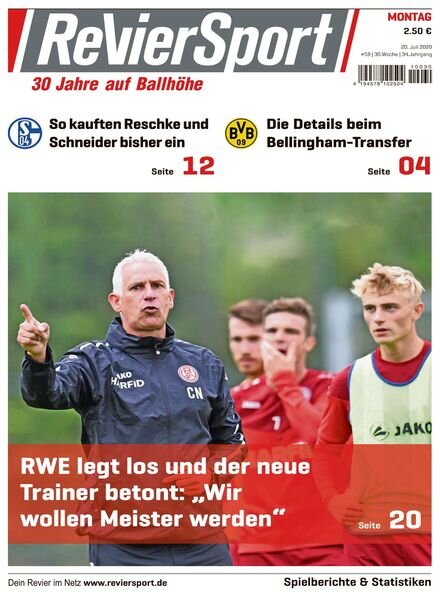 RevierSport – 20 Juli 2020 Cover