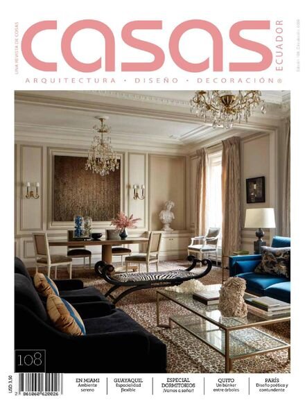 Revista Casas Ecuador – Julio 2020 Cover