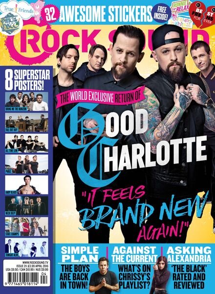 Rock Sound Magazine – April 2016 Cover