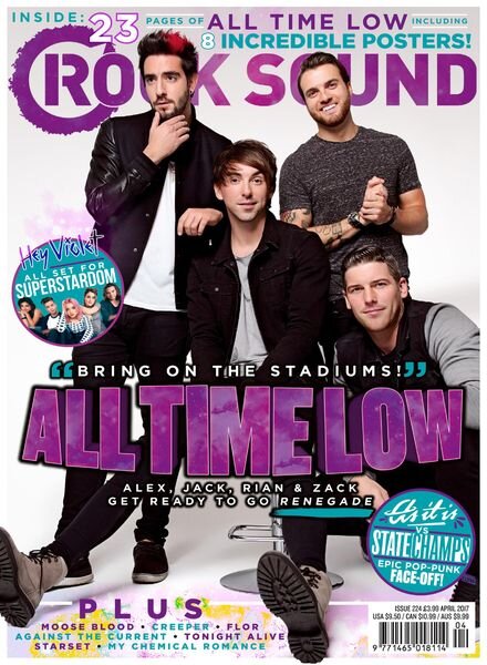 Rock Sound Magazine – April 2017 Cover