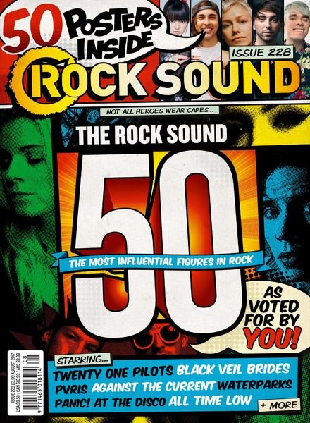 Rock Sound Magazine – August 2017 Cover