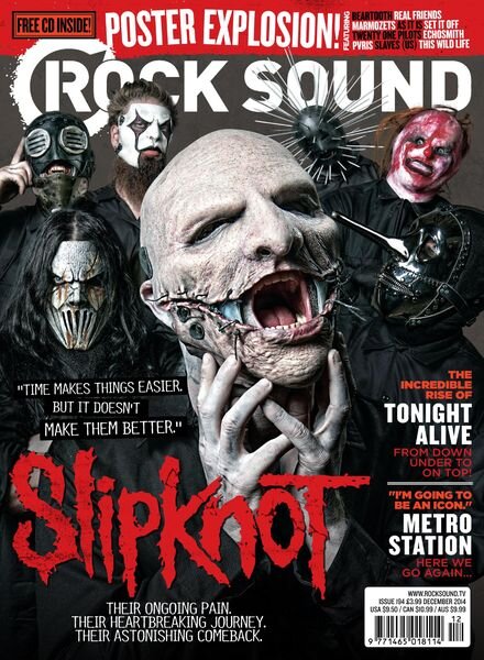 Rock Sound Magazine – December 2014 Cover