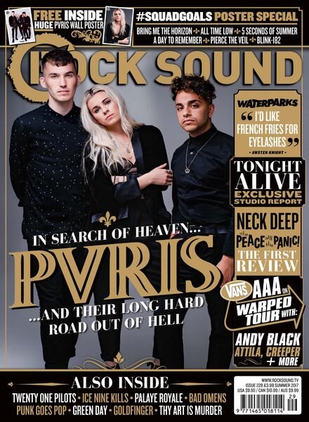 Rock Sound Magazine – Summer 2017 Cover