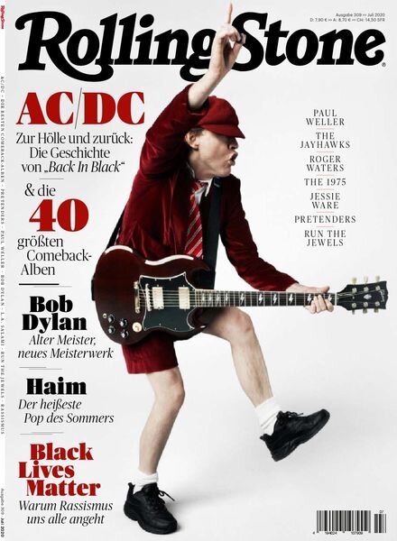 Rolling Stone Germany – Juli 2020 Cover