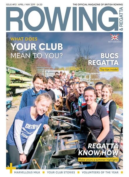 Rowing & Regatta – April- May 2019 Cover