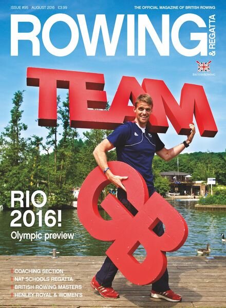 Rowing & Regatta – August 2016 Cover
