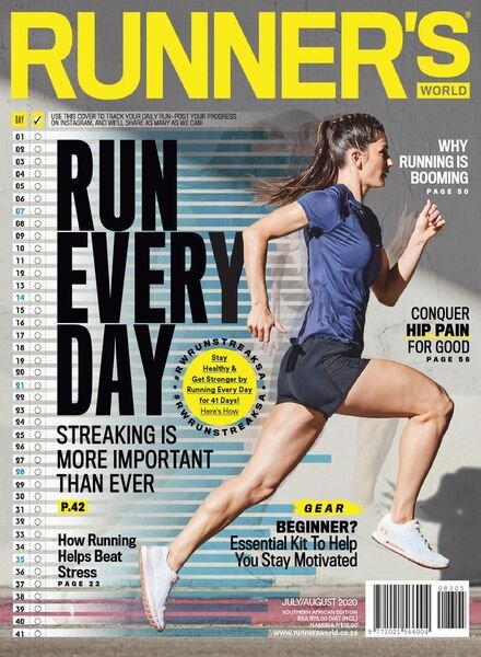 Runner’s World South Africa – July 2020 Cover