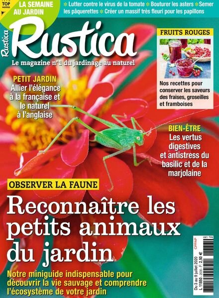 Rustica – 3 Juillet 2020 Cover