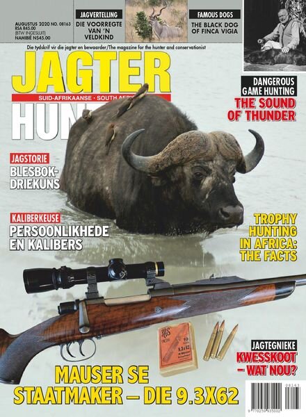 SA Hunter-Jagter – August 2020 Cover