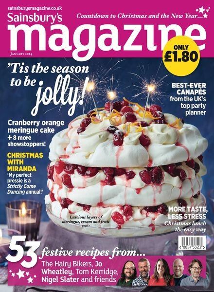 Sainsbury’s Magazine – January 2014 Cover
