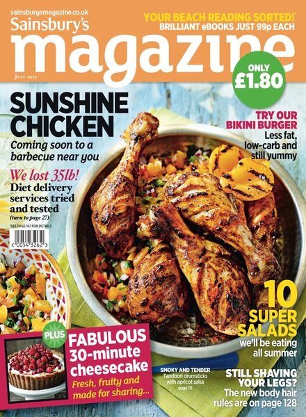Sainsbury’s Magazine – July 2015 Cover