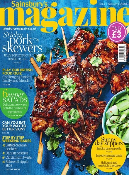 Sainsbury’s Magazine – July 2020 Cover