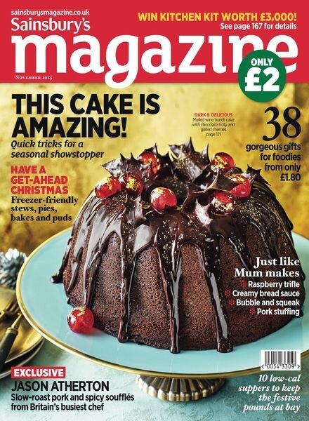 Sainsbury’s Magazine – November 2015 Cover