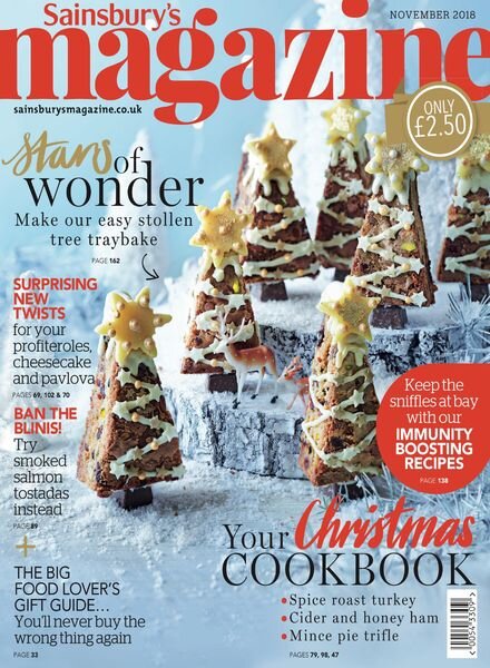 Sainsbury’s Magazine – November 2018 Cover