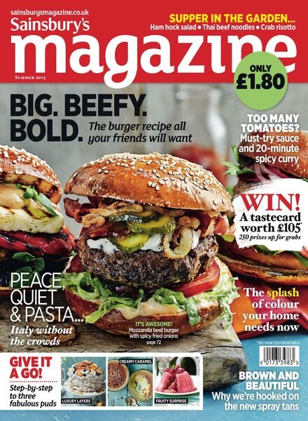 Sainsbury’s Magazine – Summer 2015 Cover