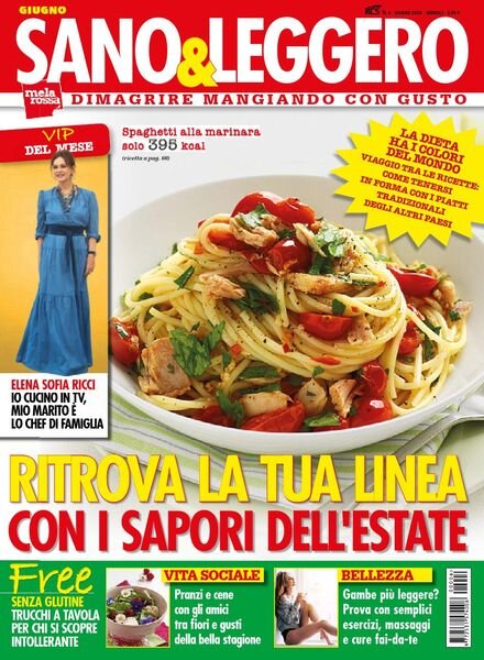 Sano & Leggero – giugno 2020 Cover