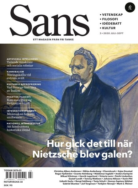 Sans – 09 juni 2020 Cover