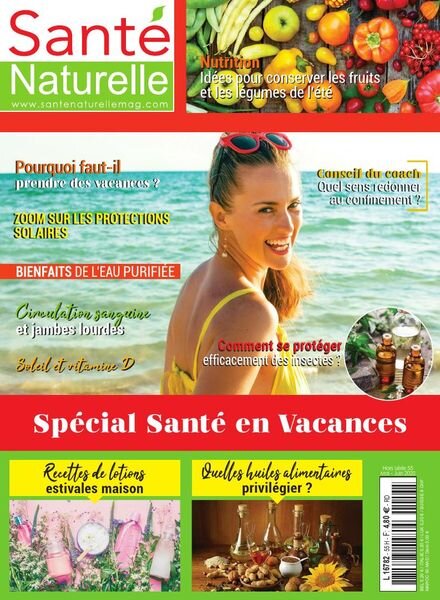Sante Naturelle – Hors-Serie – juin 2020 Cover