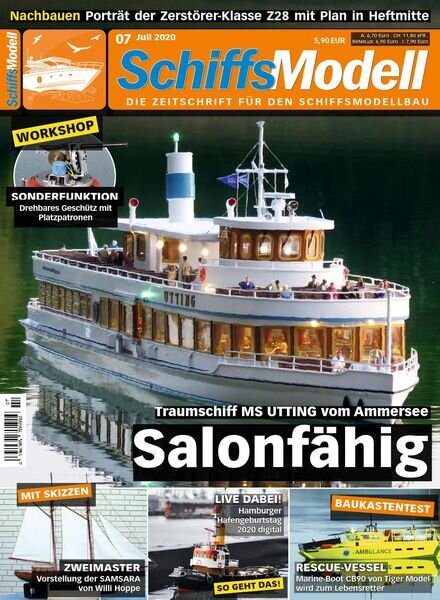 SchiffsModell – Juli 2020 Cover