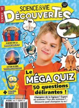 Science & Vie Decouvertes – aout 2020