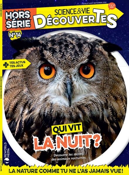 Science & Vie Decouvertes – Hors-Serie – Juillet-Septembre 2020 Cover