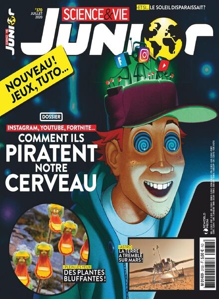 Science & Vie Junior – juillet 2020 Cover