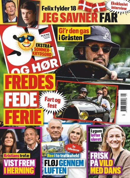 SE og HOR – 15 juli 2020 Cover