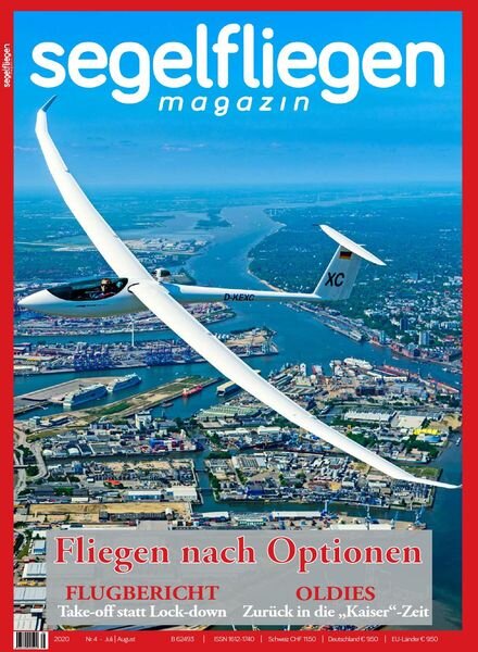 Segelfliegen – Juli-August 2020 Cover