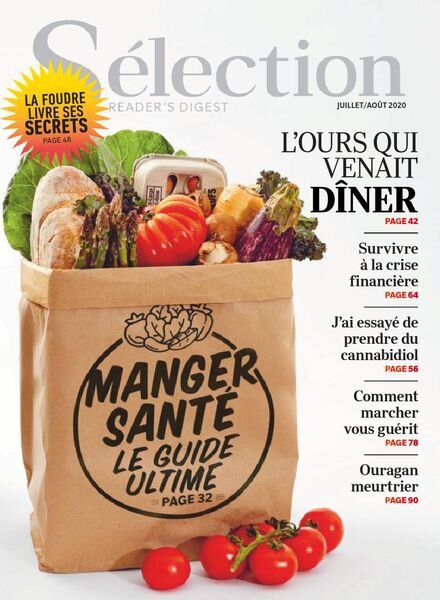 Selection du Reader’s Digest Canada – juillet 2020 Cover
