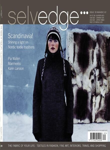 Selvedge – Issue 20 Cover
