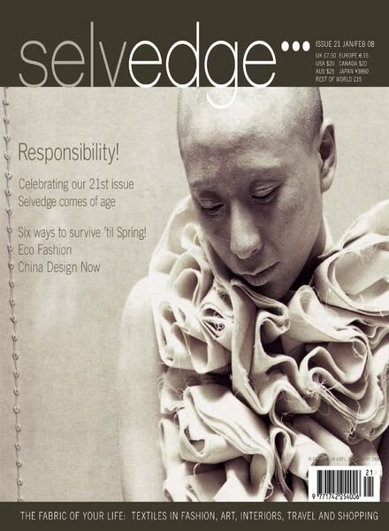 Selvedge – Issue 21 Cover