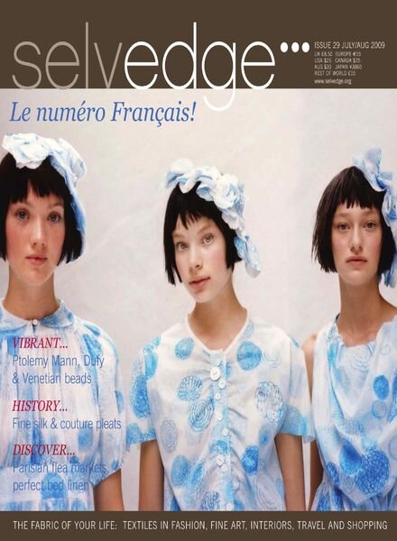 Selvedge – Issue 29 Cover