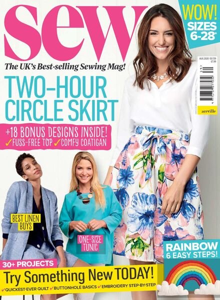 Sew – August 2020 Cover