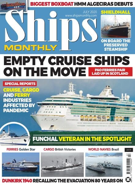 Ships Monthly – July 2020 Cover