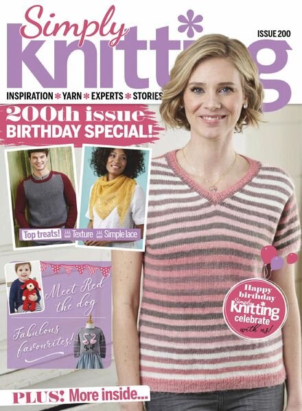 Simply Knitting – August 2020 Cover