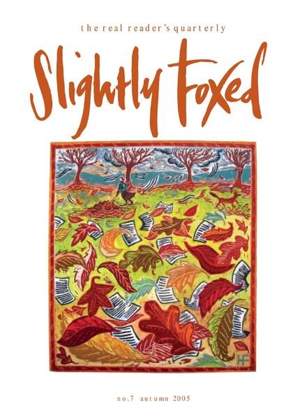 Slightly Foxed – Autumn 2005 Cover