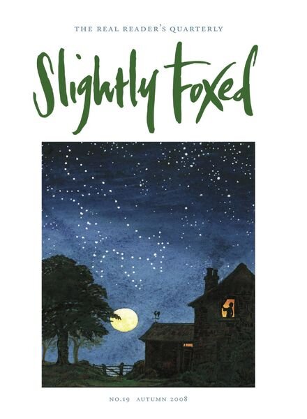 Slightly Foxed – Autumn 2008 Cover