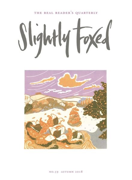 Slightly Foxed – Autumn 2018 Cover