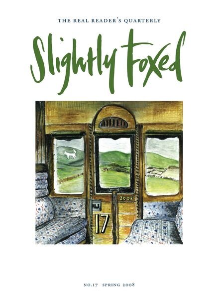 Slightly Foxed – Spring 2008 Cover