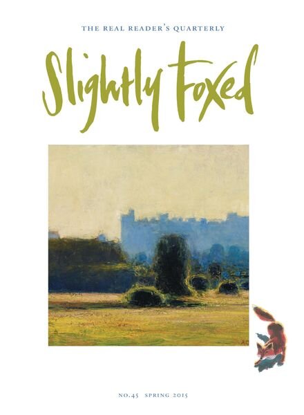 Slightly Foxed – Spring 2015 Cover