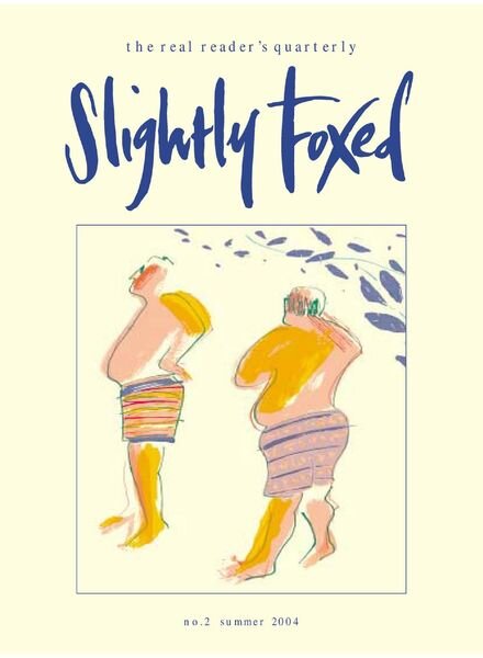 Slightly Foxed – Summer 2004 Cover