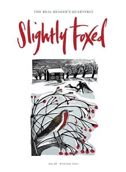 Slightly Foxed – Winter 2012 Cover